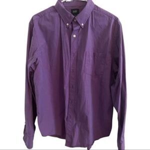 Reed Edward Button up shirt. Purple. Size Large.